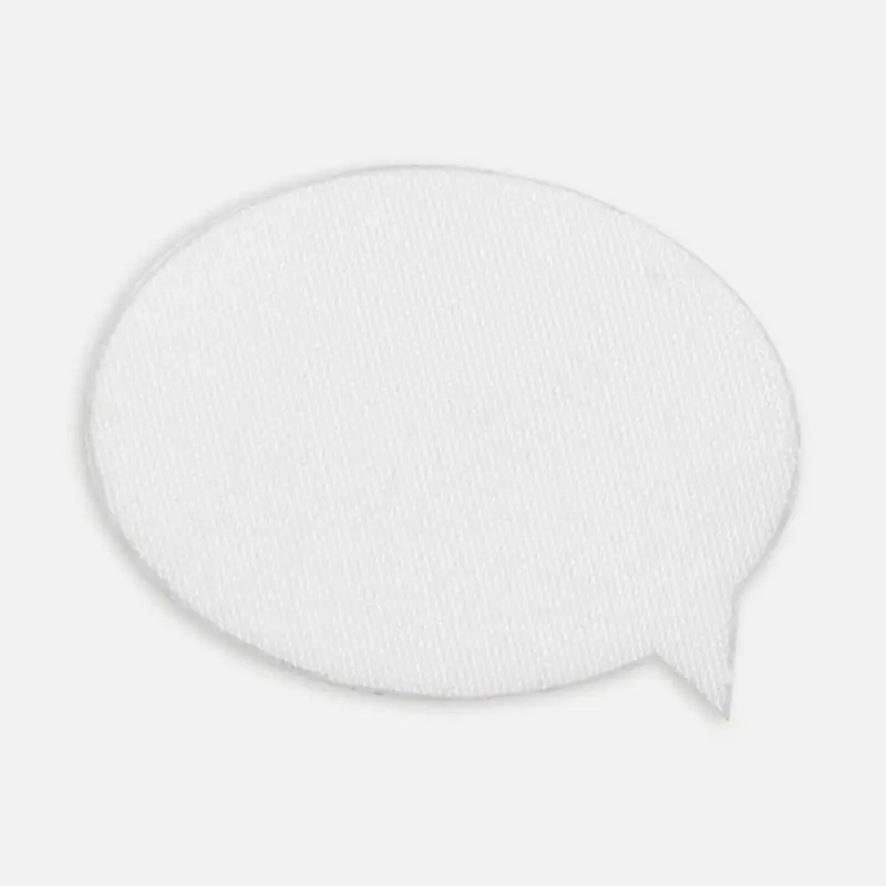 Наклейка тканевая Lunga Bubble, M, белая Наклейка тканевая Lunga Bubble, M, белая