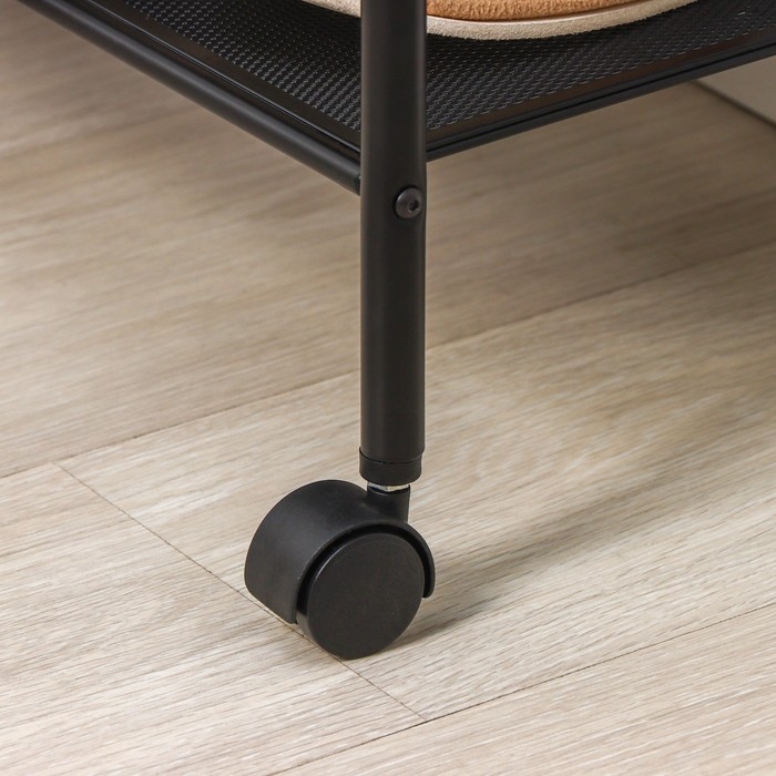 Стойка для одежды &laquo;Валенсия 32М&raquo;, 91,5&times;30&times;162 см, цвет чёрный