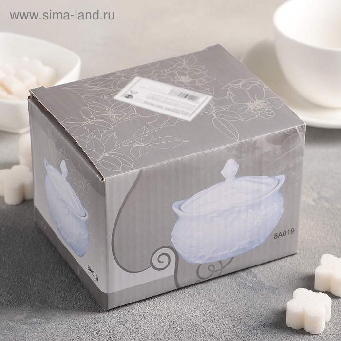 Сахарница керамическая&laquo;Винтаж&raquo;, 300 мл, цвет белый