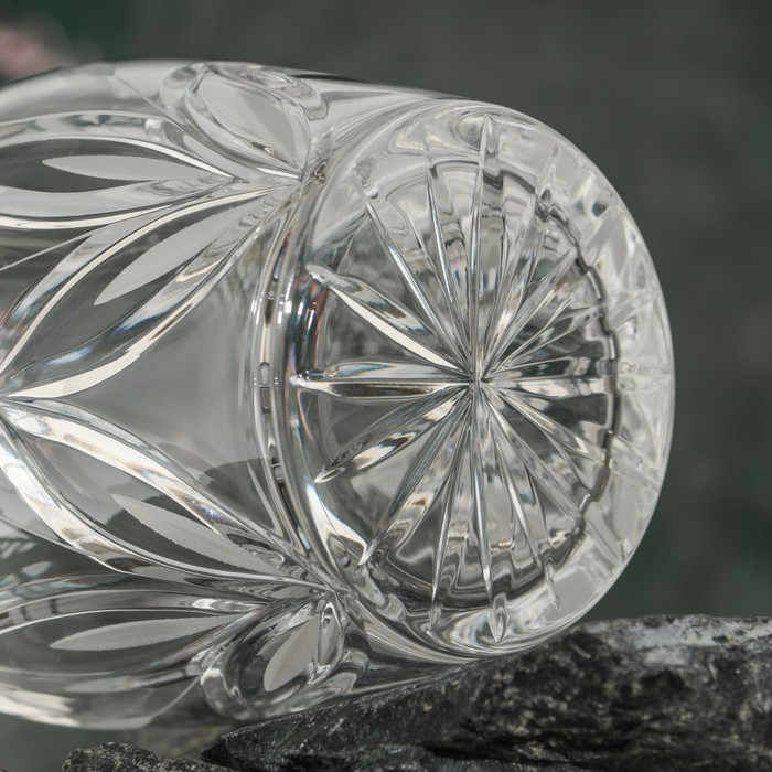 Графин хрустальный для вина &laquo;Камыши&raquo;, 450 мл