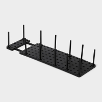 Органайзер для ящиков с регулировкой размера, 45×15×10 см, цвет чёрный Органайзер для ящиков с регулировкой размера, 45×15×10 см, цвет чёрный