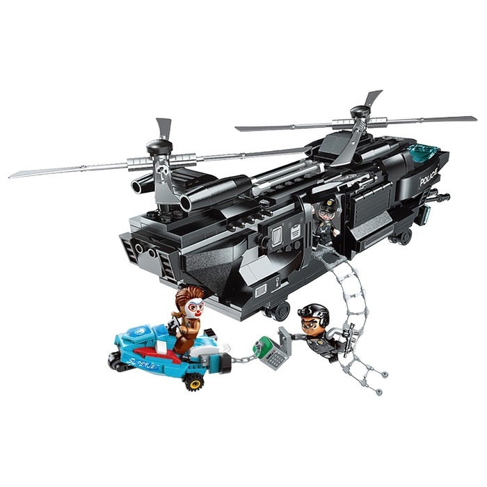 Конструктор Полиция &laquo;Захват преступников&raquo;, 473 детали