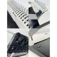 Брошюровщик для пластиковой пружины, перфорация до 13 листов, переплетение до 500 листов, Гелеос "БП-13" Брошюровщик для пластиковой пружины, перфорация до 13 листов, переплетение до 500 листов, Гелеос "БП-13"