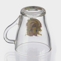 Кружка стеклянная для чая &laquo;Символ года 2025&raquo;, 250 мл