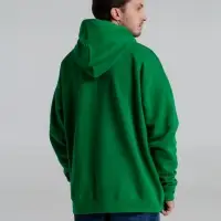 Толстовка с капюшоном Slam 320, ярко-зеленая, размер XXL