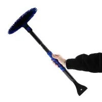Автомобильная мультифункциональная щетка Severus Scrape, синяя Автомобильная мультифункциональная щетка Severus Scrape, синяя