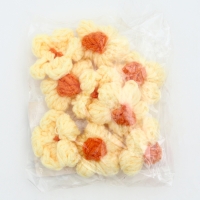 Цветок вязаный, набор 10 шт., размер 1 шт., 4 × 1,5 см, цвет жёлтый Цветок вязаный, набор 10 шт., размер 1 шт., 4 × 1,5 см, цвет жёлтый