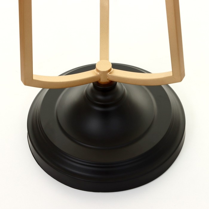 Торшер 19109/1 E27 40Вт черно-золотой 45х45х162 см