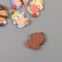 Декор для творчества пластик "Набор пирожных" набор 5 ш 3х2,3х1 см Декор для творчества пластик "Набор пирожных" набор 5 ш 3х2,3х1 см