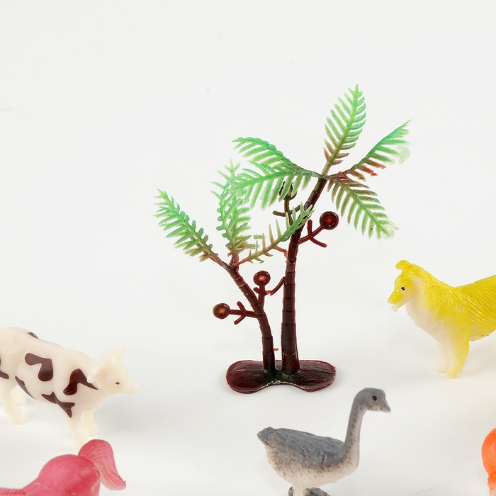 Фигурки животных «Ферма». Игровой набор: наклейки, магниты и раскраски Фигурки животных «Ферма». Игровой набор: наклейки, магниты и раскраски