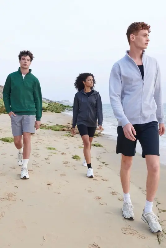 Толстовка унисекс Cooper, серый меланж, размер XS