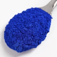 Глиттер кандурин &laquo;Тёмно-синий&raquo; для десертов и напитков, водорастворимый, 5 г.