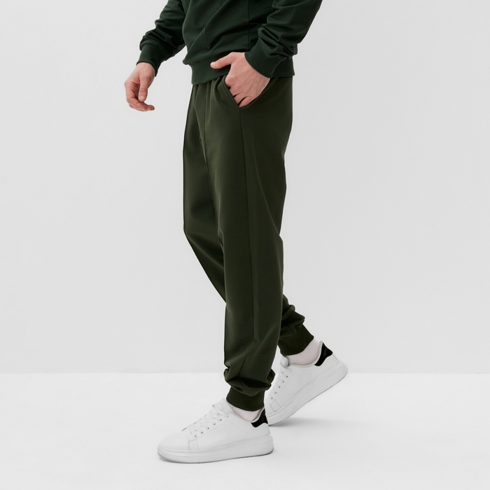 Брюки спортивные мужские DIROMM размер 54, цвет зеленый Брюки спортивные мужские DIROMM размер 54, цвет зеленый