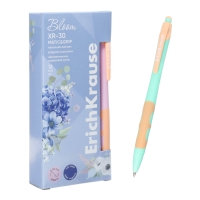 Ручка шариковая автоматическая ErichKrause XR-30 Matic&Grip Pastel Bloom, узел 0.7 мм, чернила синие, резиновый держатель, длина линии письма 1000 метров Ручка шариковая автоматическая ErichKrause XR-30 Matic&Grip Pastel Bloom, узел 0.7 мм, чернила синие, резиновый держатель, длина линии письма 1000 метров