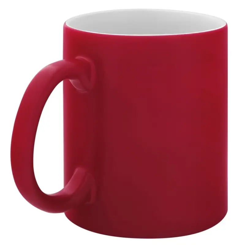 Кружка &laquo;Хамелеон&raquo; ver.2, матовая, красная