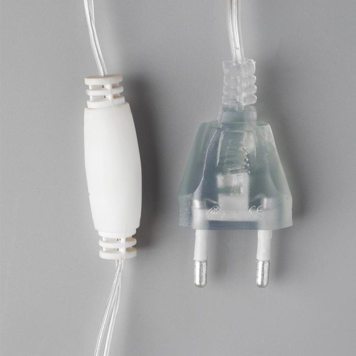 Светодиодная фигура &laquo;Олень золотистый&raquo; 35 &times; 60 &times; 10 см, металл, 220 В, мерцание, свечение тёплое белое