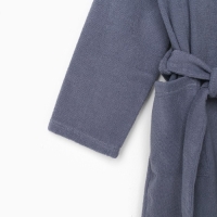 Халат махровый детский Экономь и Я, р. 32, цв.серый, 100%хл, 320 г/м2 Халат махровый детский Экономь и Я, р. 32, цв.серый, 100%хл, 320 г/м2