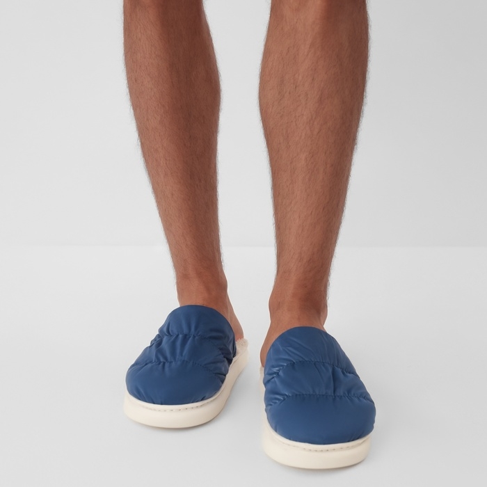 Тапочки мужские, размер 44-45, цвет синий