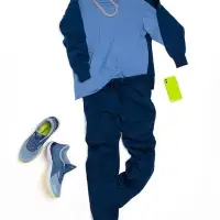 Футболка оверсайз Vozduh 2.0, темно-синяя, размер XL/ XXL