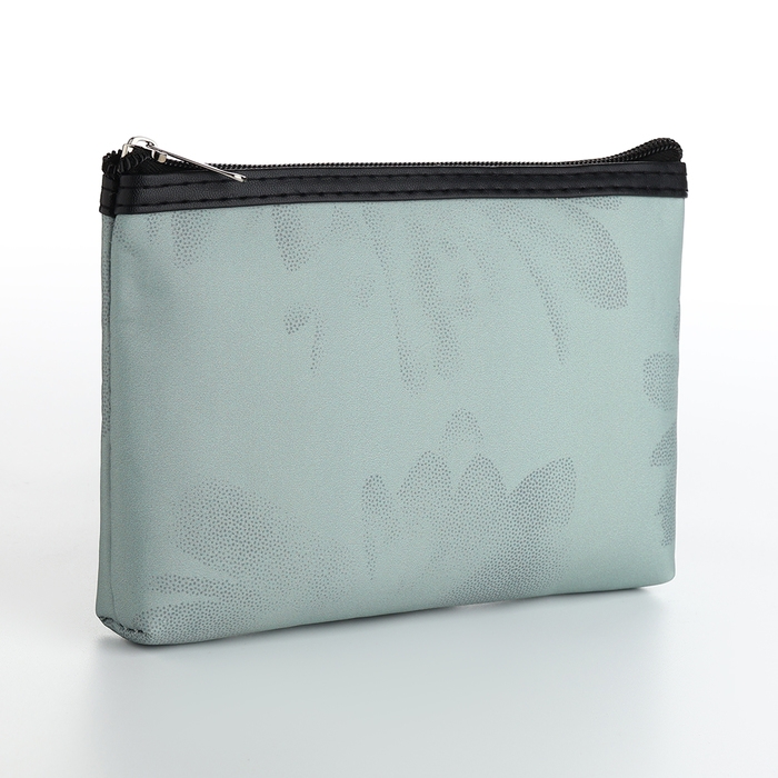 Косметичка на молнии, цвет зелёный Косметичка на молнии, цвет зелёный