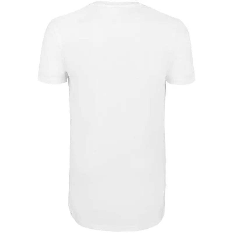Футболка удлиненная Magnum белая, размер XS