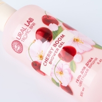 Гель для душа женский, 300 мл, аромат цветущей вишни, URAL LAB