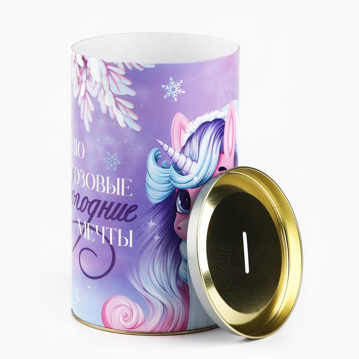 Копилка новогодняя подарок «Новый год: Розовые мечты», XXL, 20 х 12,5 см Копилка новогодняя подарок «Новый год: Розовые мечты», XXL, 20 х 12,5 см