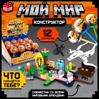 Конструктор &laquo;Мой мир&raquo;, чупа-чупс сюрприз, МИКС