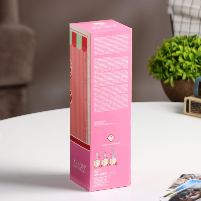 Диффузор ароматический Areon Sticks, бабл гам 150 мл