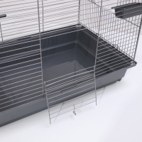 Клетка для птиц "Пижон" №104-Б, разборная, 2 секции, 58 х 40 х 88см, серая Клетка для птиц "Пижон" №104-Б, разборная, 2 секции, 58 х 40 х 88см, серая