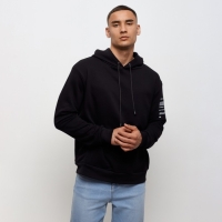 Худи мужское MINAKU "Решайся", цвет чёрный, размер 48 Худи мужское MINAKU "Решайся", цвет чёрный, размер 48