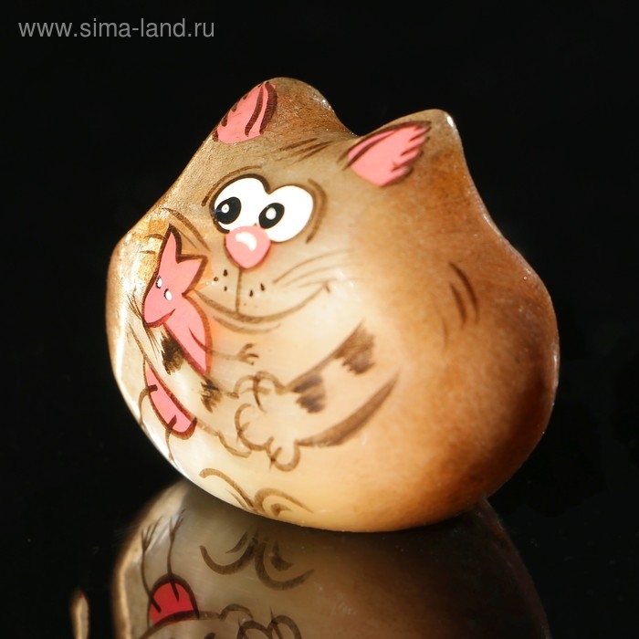 Сувенир &laquo;Котёнок Веня&raquo;, 3,5&times;3 см, микс, селенит