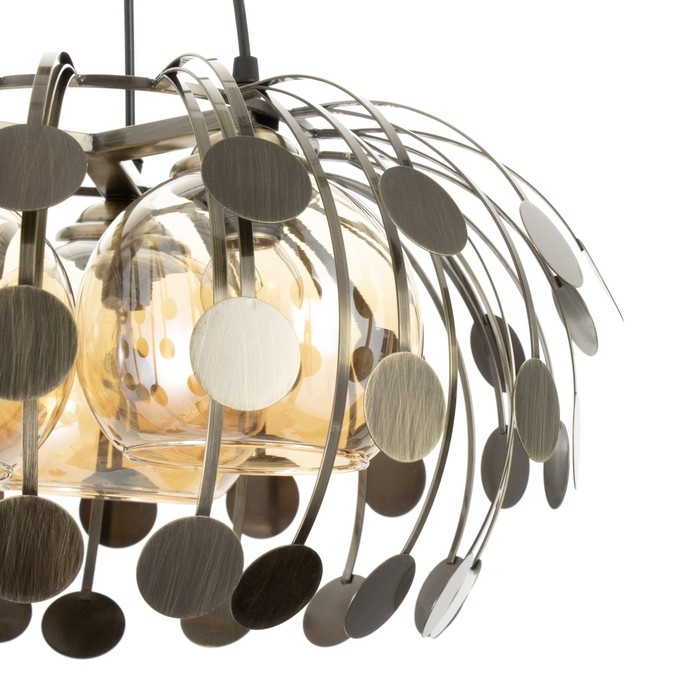 Светильник BayerLux Светильник BayerLux "Дикси" 3хЕ27 40Вт латунь 45х45х22-122см