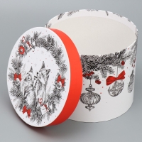 Набор подарочных коробок 5 в 1 &laquo;Уютные мгновения&raquo;, 13 х 14 ‒ 19.5 х 22 см, Новый год