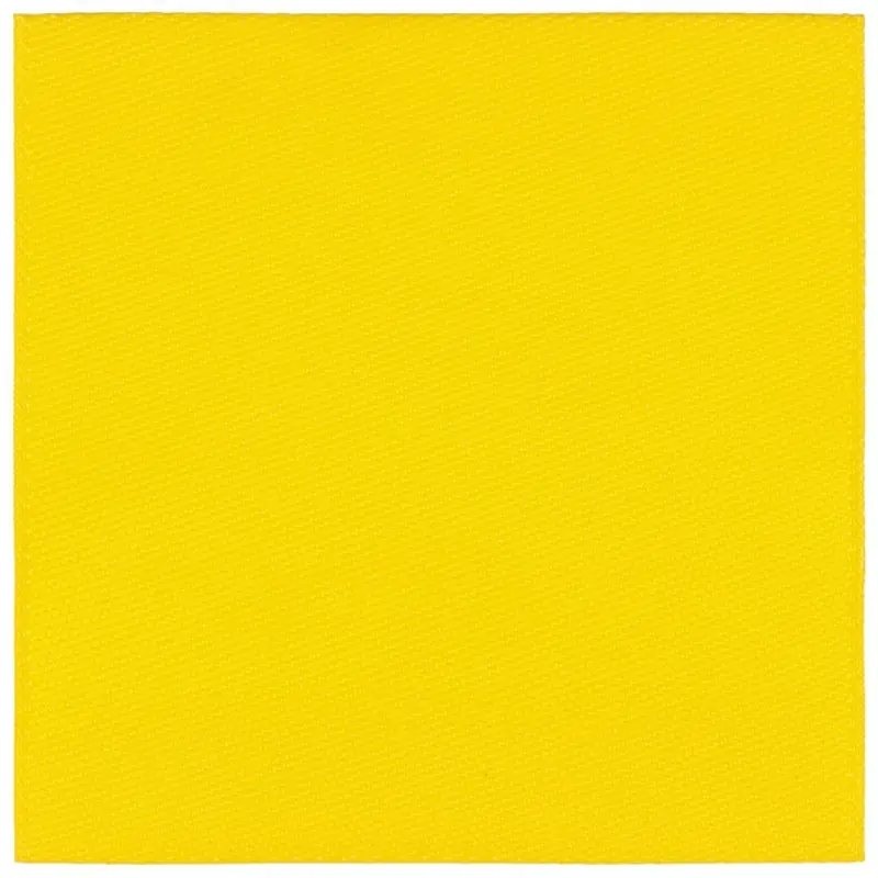 Лейбл тканевый Epsilon, L, желтый