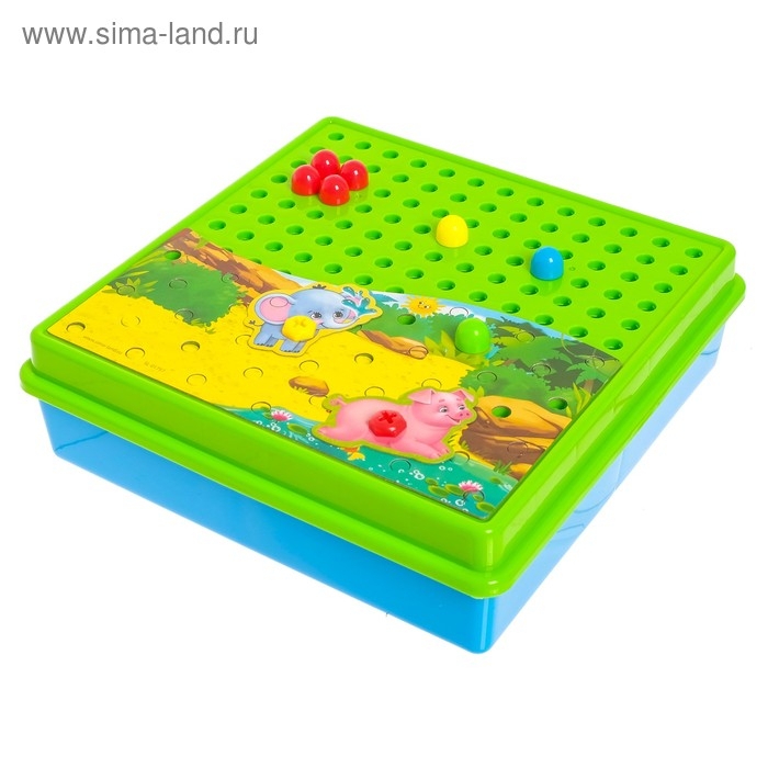 Конструктор винтовой &laquo;Конструктики: Животные&raquo;, 105 деталей