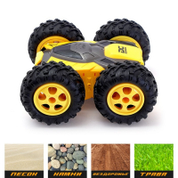 Машина-перевёртыш радиоуправляемая &laquo;Атом&raquo;, работает от батареек