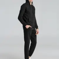 Толстовка на молнии с капюшоном Siverga Heavy 2.0, черная, размер 5XL Толстовка на молнии с капюшоном Siverga Heavy 2.0, черная, размер 5XL