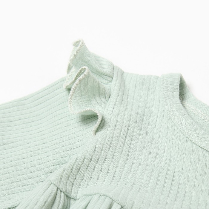 Платье и повязка Крошка, Я BASIC LINE, рост 86-92 см, зеленый