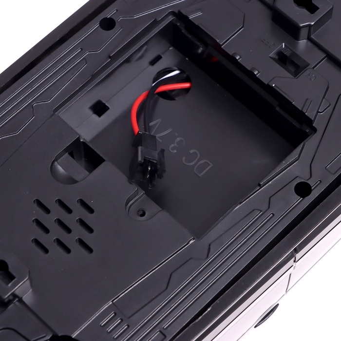 Машинка радиоуправляемая &laquo;Люкс&raquo;, аккумулятор, на пульте управления, световые эффекты, цвет черный, 1:16