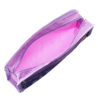 Пенал школьный на молнии Calligrata "Мишки", 2 отделения, сиреневый Пенал школьный на молнии Calligrata "Мишки", 2 отделения, сиреневый