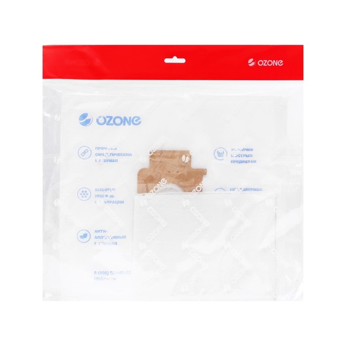Мешок-пылесборник XXL-14 Ozone синтетические для пылесоса, 12 шт + 2 микрофильтра Мешок-пылесборник XXL-14 Ozone синтетические для пылесоса, 12 шт + 2 микрофильтра