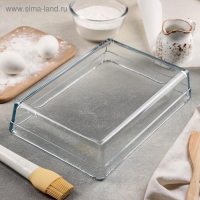 Форма для запекания прямоугольная Borcam, 2,5 л, 28,5&times;19,5&times;6 см