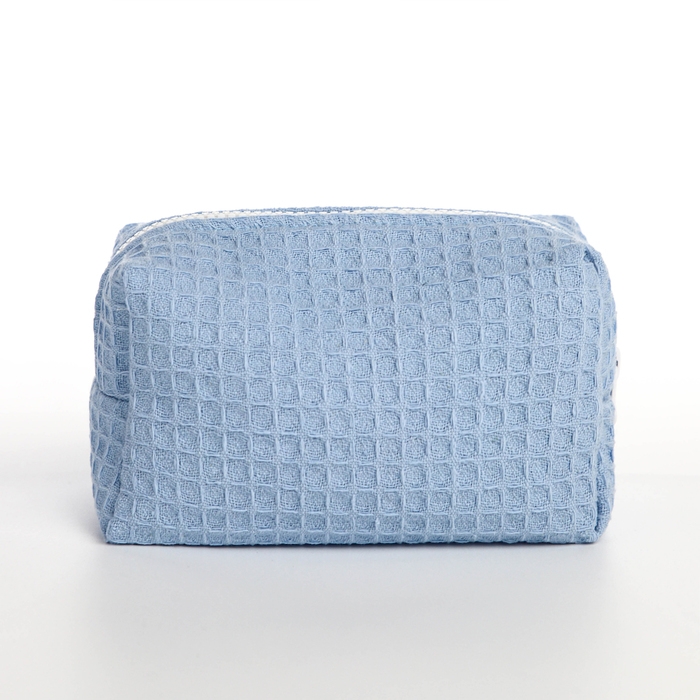 Косметичка на молнии TEXTURA, цвет голубой Косметичка на молнии TEXTURA, цвет голубой