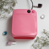 Лампа для гель-лака Luazon LUF-10, UV, 36 Вт, 3 диода, таймер 120 с, 220 В, розовая Лампа для гель-лака Luazon LUF-10, UV, 36 Вт, 3 диода, таймер 120 с, 220 В, розовая