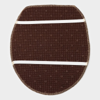 Коврики для ванной и туалета Доляна &laquo;Ракушки&raquo;, 3 шт: 38&times;46 см, 40&times;45 см, 45&times;75 см