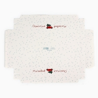 Коробка для для муссовых пирожных &laquo;Счастья и радости&raquo;, 27 х 17.8 х 6.5 см, Новый год