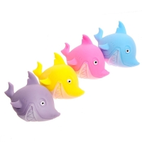 Мялка &laquo;Акула&raquo; с пастой, цвета МИКС