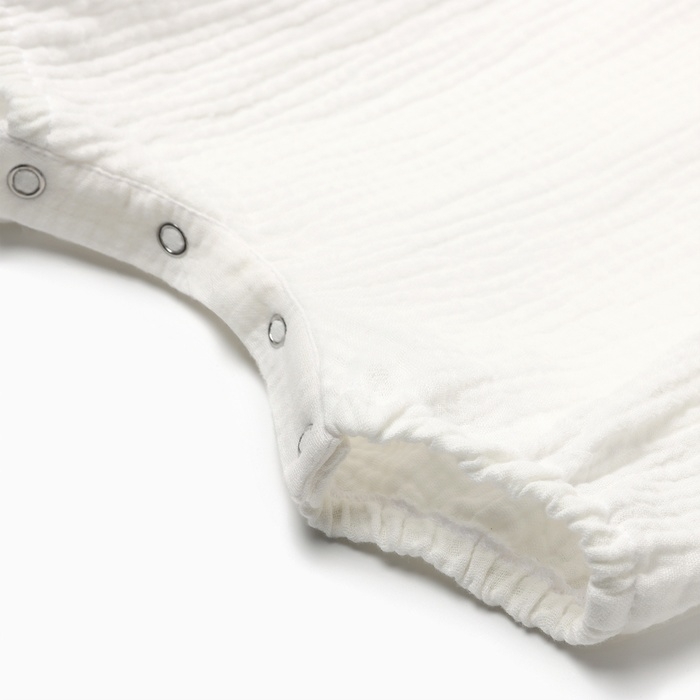 Комбинезон (Песочник) детский MINAKU, цвет белый, рост 74-80 см