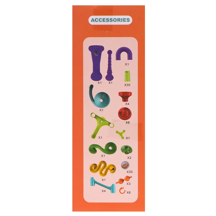 Конструктор марблс &laquo;Трубчатые лабиринты&raquo;, 93 детали